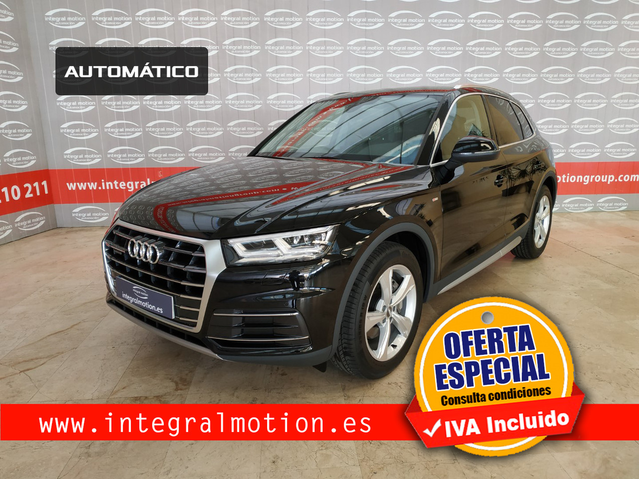 Audi Original S Q5/ Texto delantero Audi S Q5/ Texto Emblema Frontal