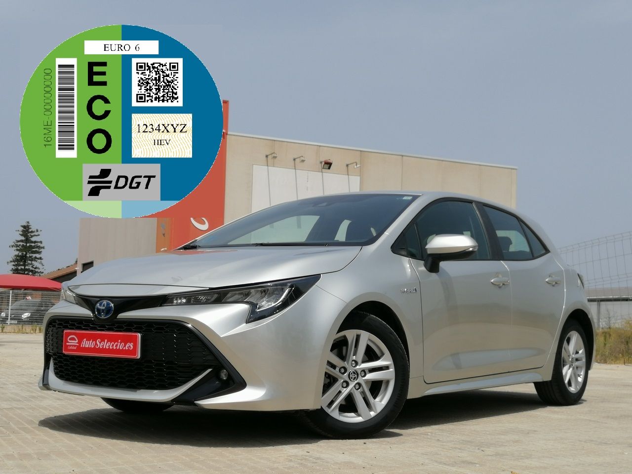 Toyota Corolla 1.8 125H ACTIVE TECH E-CVT PLATA  - Foto 1
