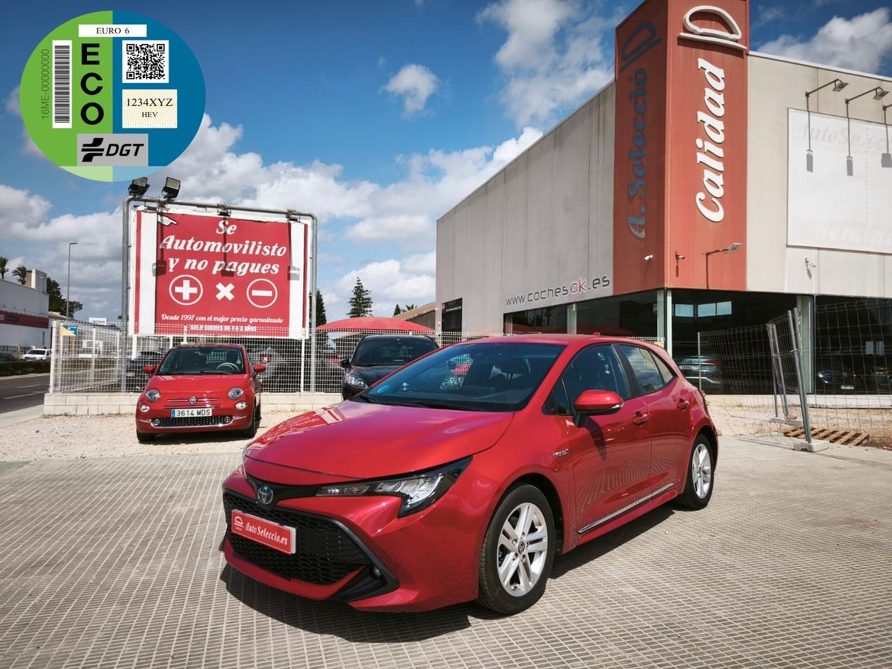 Toyota Corolla 1.8 125H ACTIVE TECH E-CVT ROJO  - Foto 1