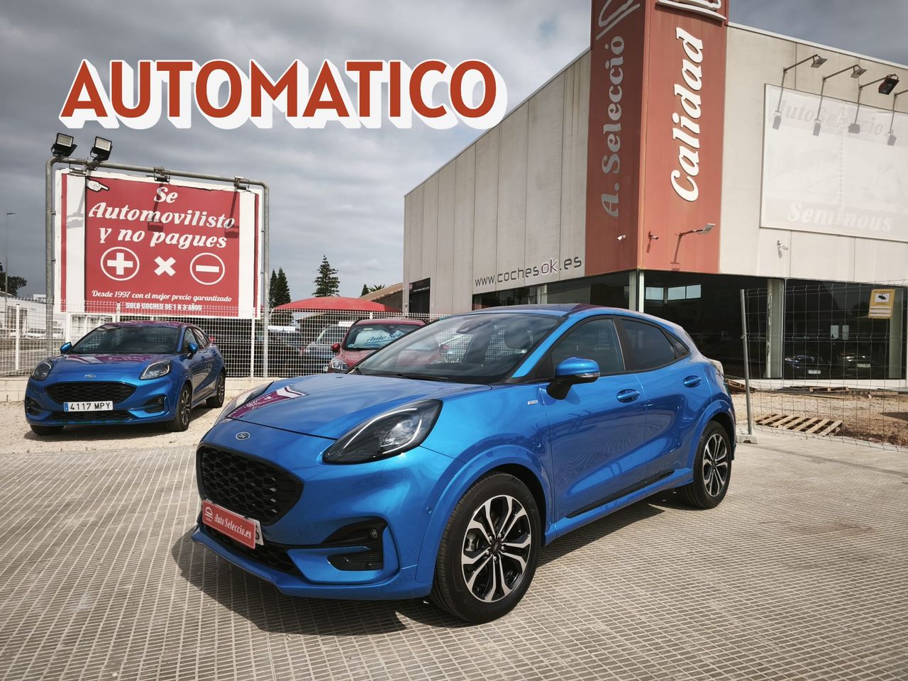 Ford Puma 1.0 EcoBoost 125cv ST-Line MHEV Auto Azul 2024  - Foto 1