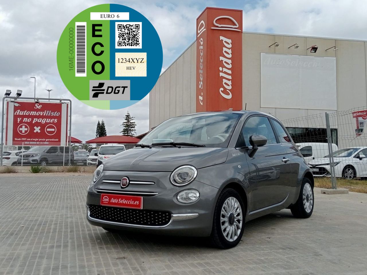 Fiat 500 Dolcevita 1.0 Hybrid 51KW (70 CV) GRIS 2022  - Foto 1
