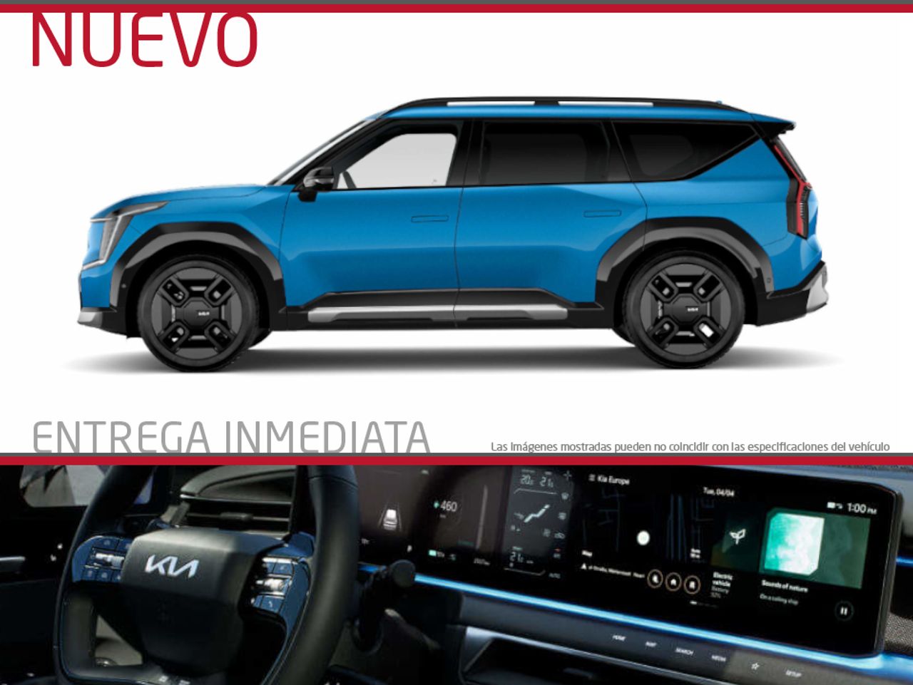 Kia EV9 GT-Line 99,8kWh 283kW AWD 7pl  - Foto 1