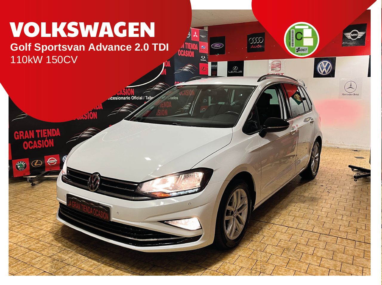Volkswagen Golf Sportsvan Advance 2.0 TDI 110kW 150CV DSG   - Foto 1