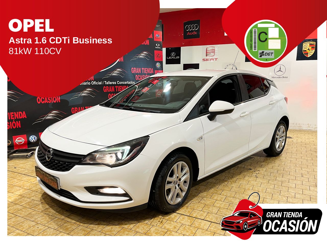 Opel Astra 1.6 CDTi 81kW 110CV Business   - Foto 1