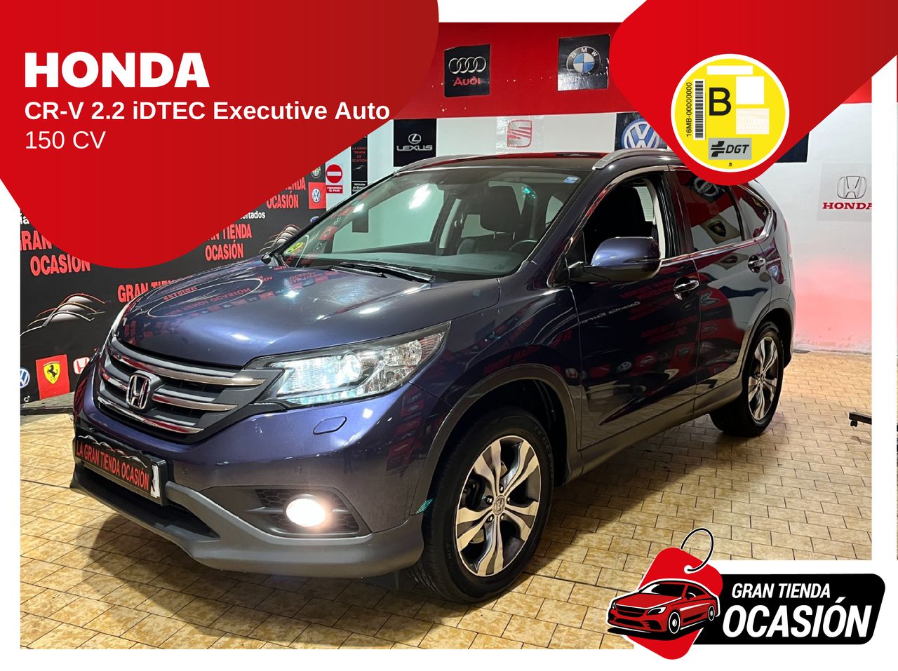 Honda CR-V 2.2 iDTEC Executive Auto 150CV   - Foto 1