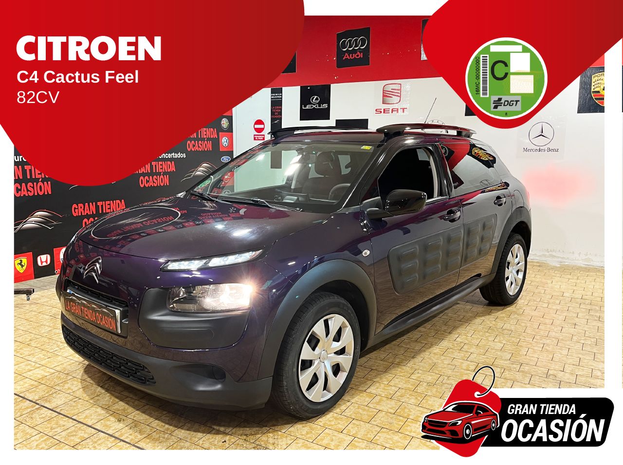 Citroën C4 Cactus PureTech 82cv Feel   - Foto 1