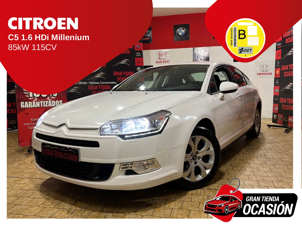 Citroën C5 1.6 HDi 115cv Millenium 115 CV   - Foto 1