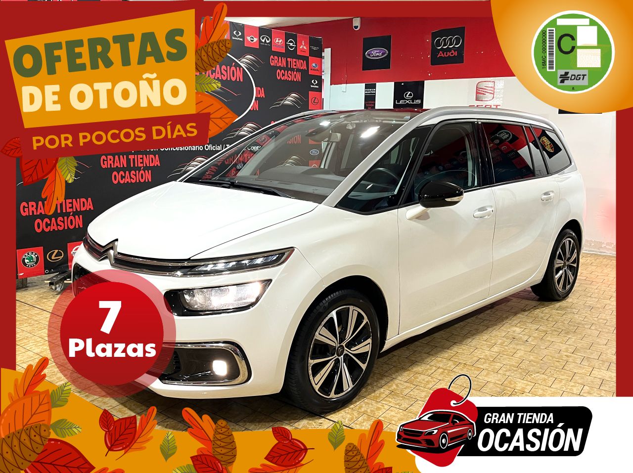 Citroën Grand C4 Picasso BlueHDi 88KW 120CV Feel   - Foto 1