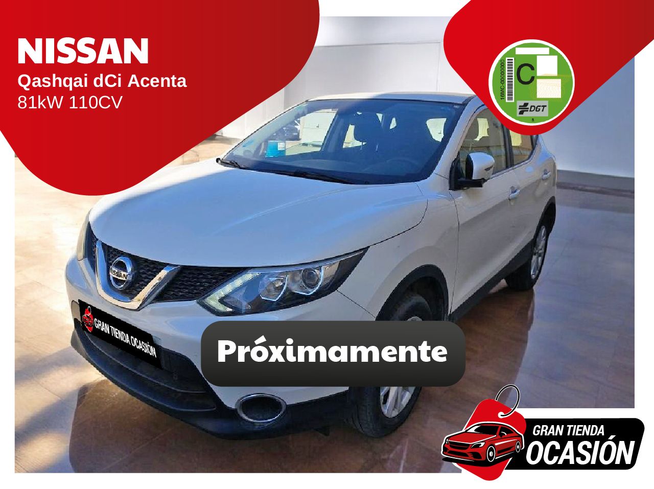 Nissan Qashqai NISSAN QASHQAI dCi 81 kW 110 CV ACENTA   - Foto 1