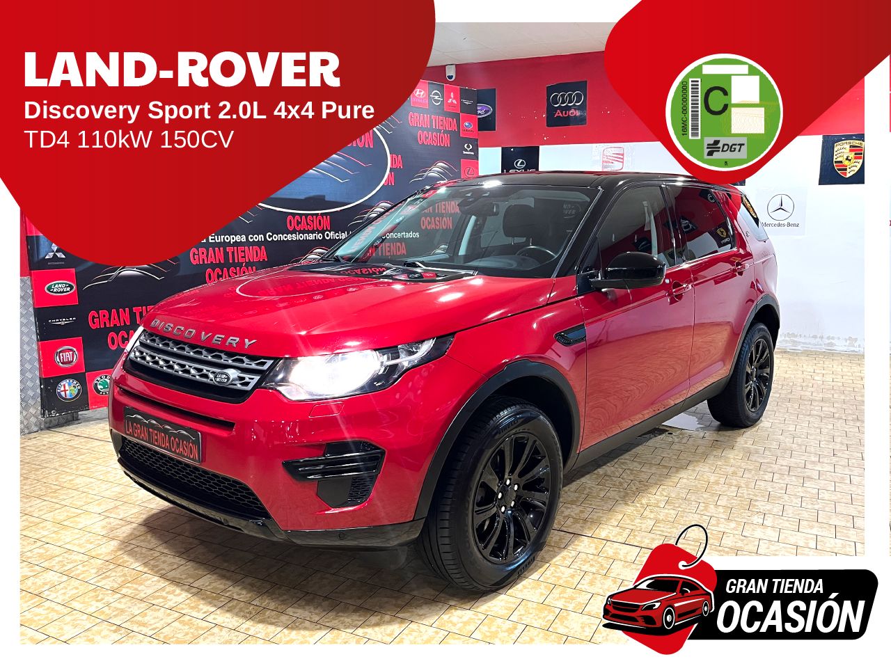 Land-Rover Discovery Sport 2.0L TD4 110kW 150CV 4x4 Pure   - Foto 1