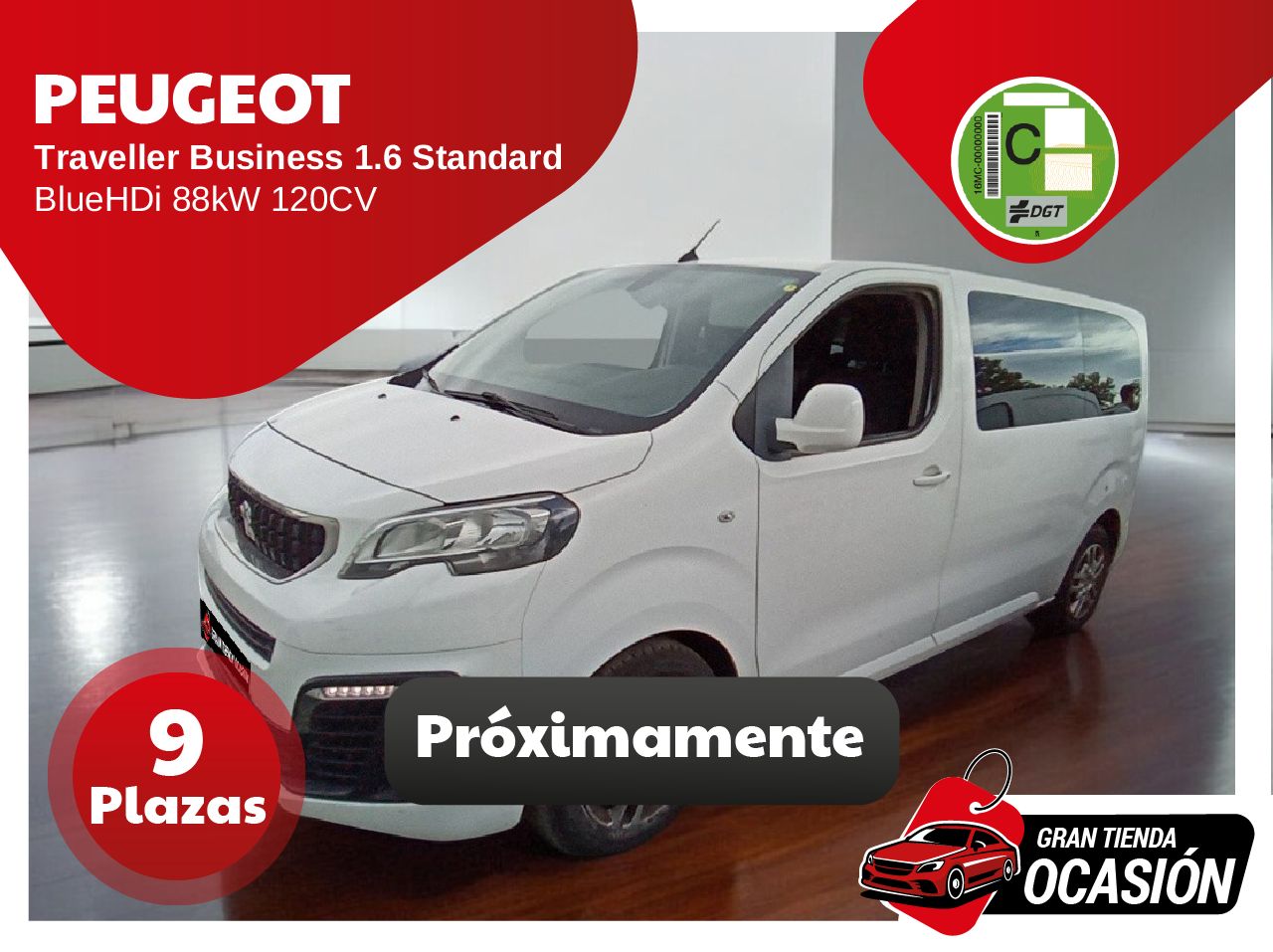 Peugeot Traveller Business 1.6 BlueHDi 88KW 120 Standard   - Foto 1