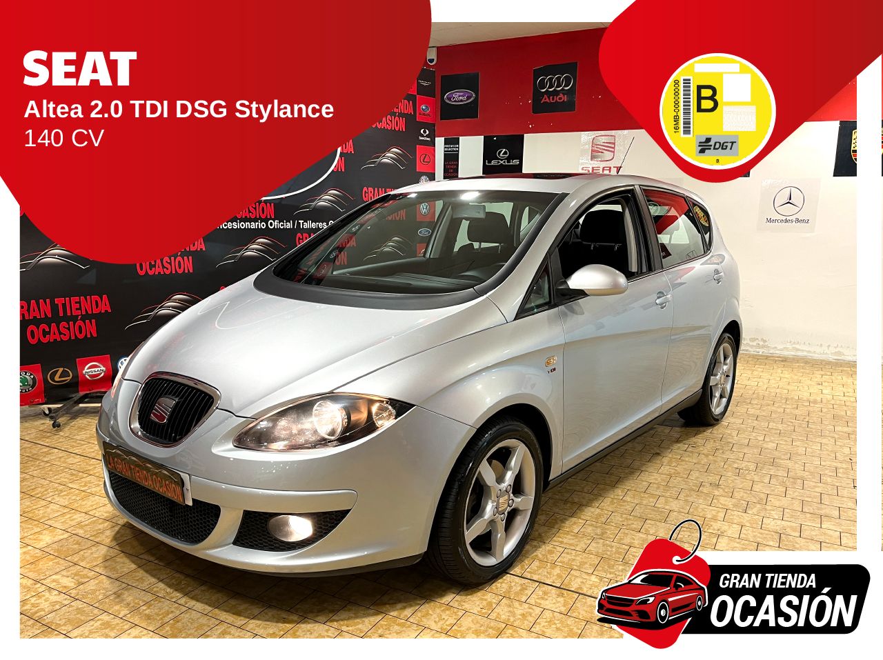 Seat Altea 2.0 TDI 140cv DSG Stylance   - Foto 1