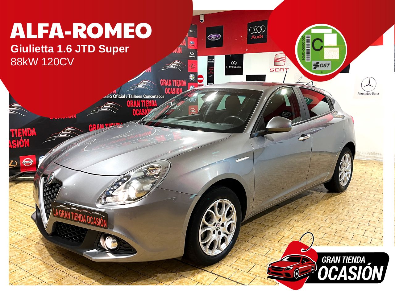 Alfa Romeo Giulietta 1.6 JTD 88kW 120CV Super   - Foto 1