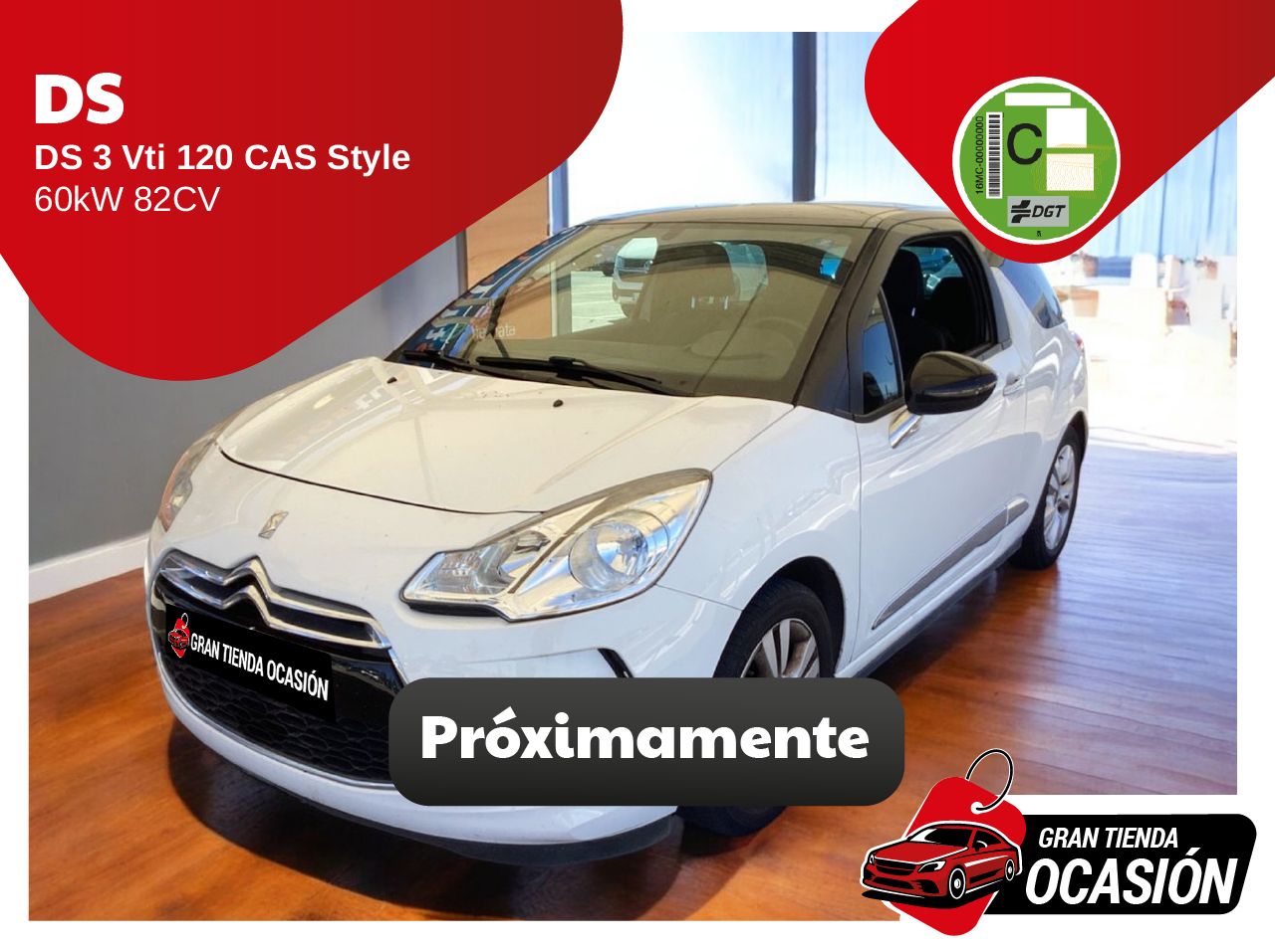 DS Automobiles DS 3 Vti 120 CAS Style   - Foto 1