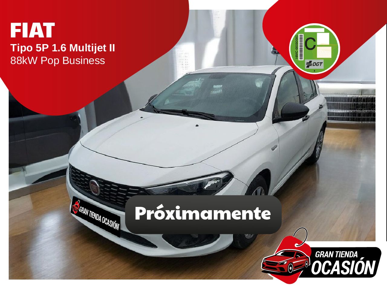 Fiat Tipo 5P 1.6 88kW Multijet II Pop Business   - Foto 1