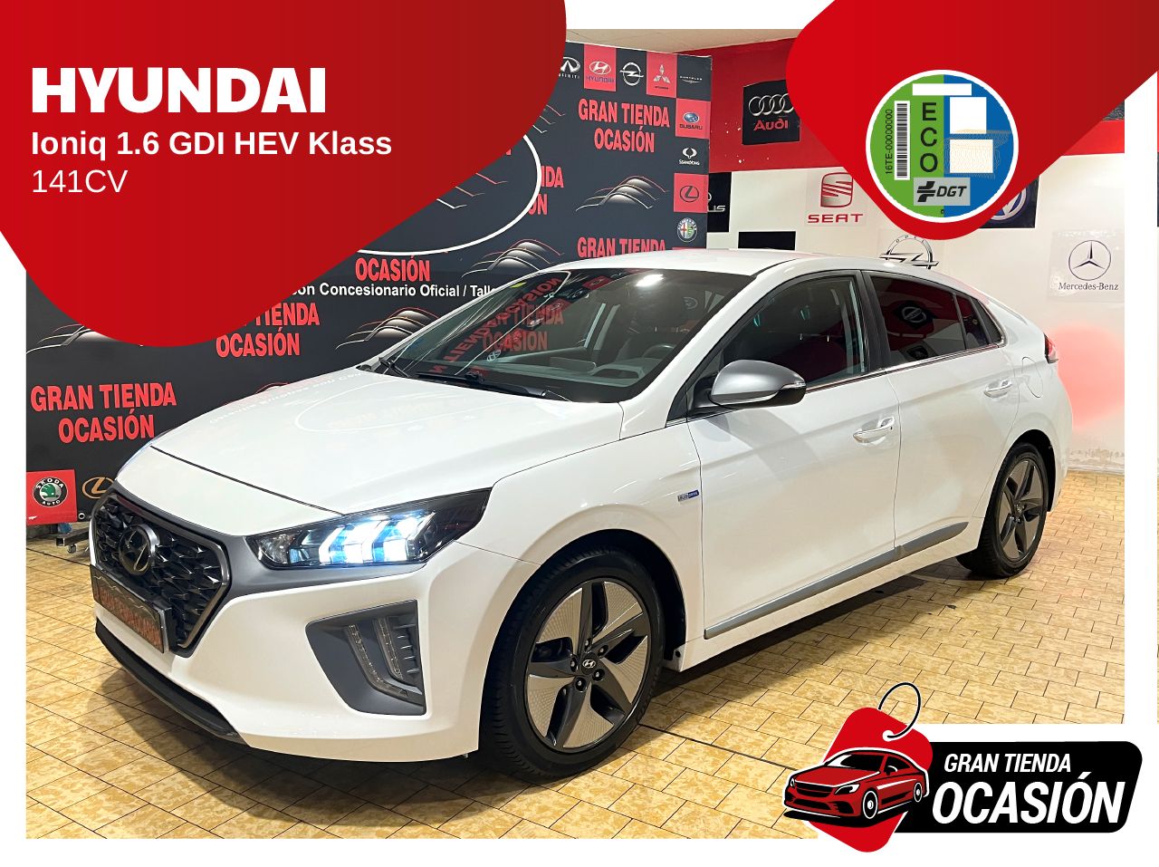 Hyundai IONIQ HYUNDAI IONIQ 1.6 GDI HEV Klass   - Foto 1