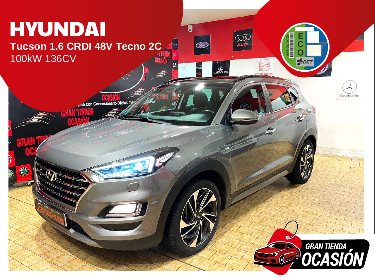 Hyundai Tucson 1.6 CRDI 100kW 136CV 48V Tecno DCT 2C   - Foto 1