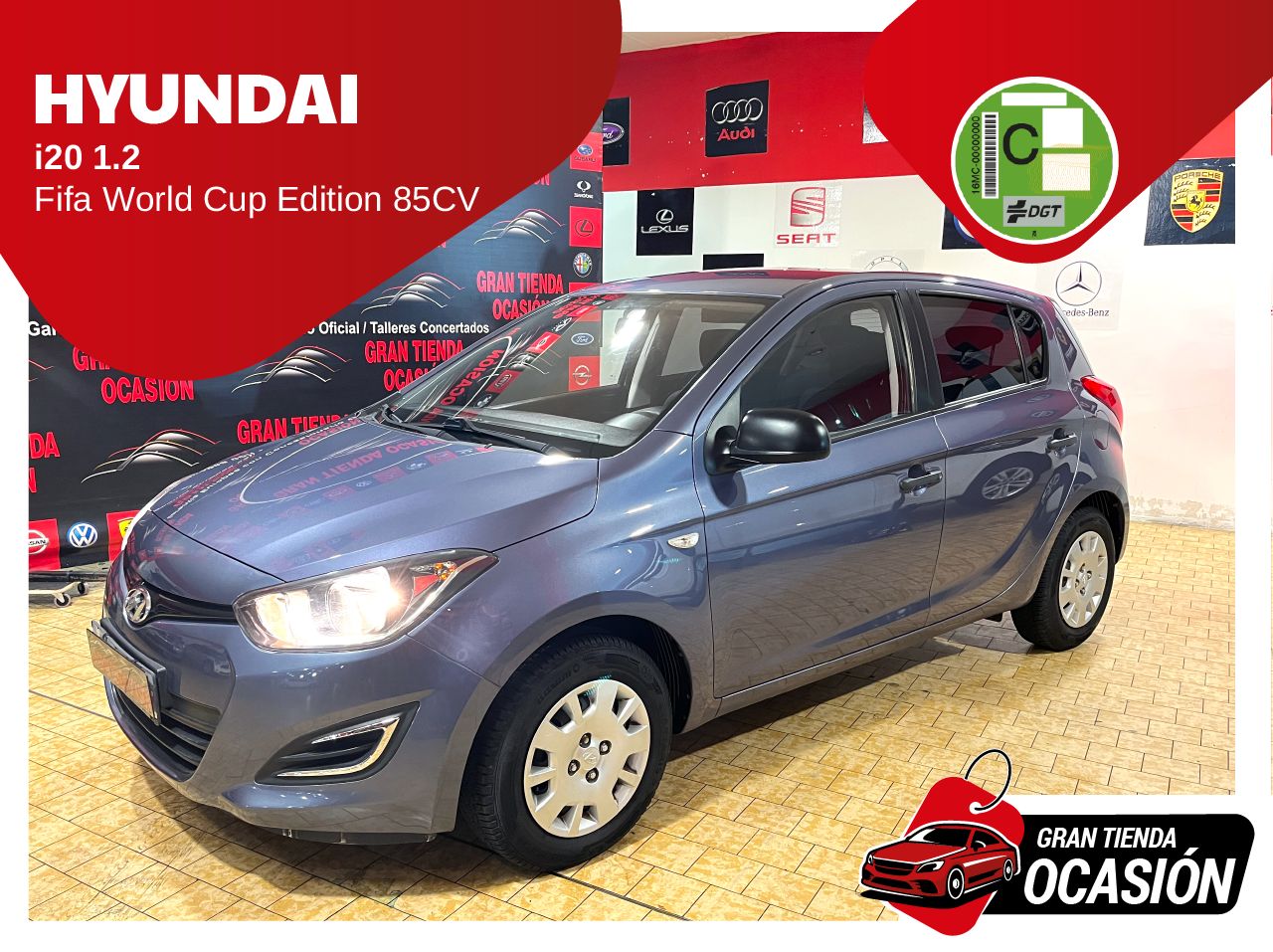 Hyundai i20 1.2 FIFA WORLD CUP EDITION 85CV   - Foto 1