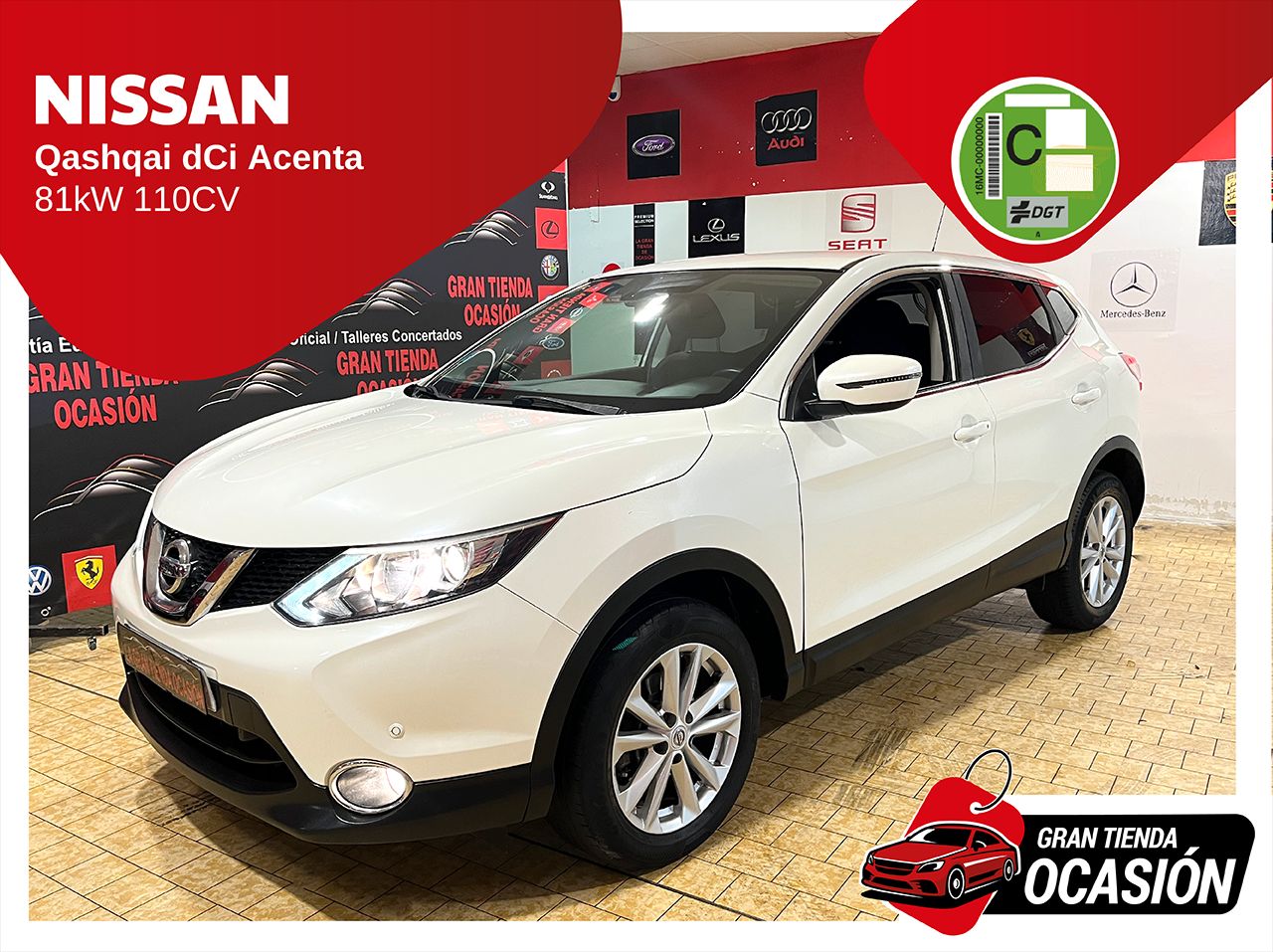 Nissan Qashqai NISSAN QASHQAI dCi 81 kW 110 CV ACENTA   - Foto 1