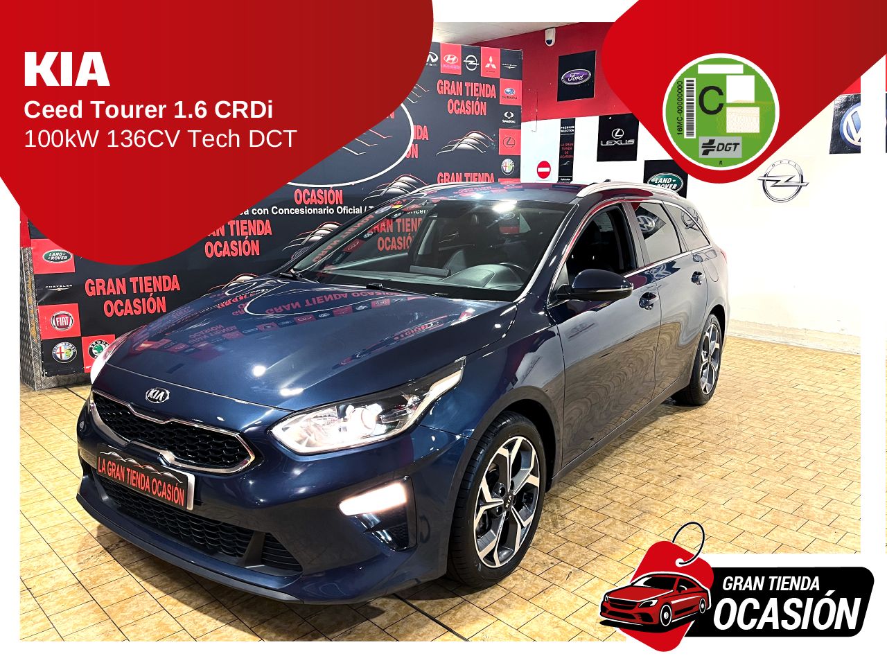 Kia Ceed Tourer 1.6 CRDi 100kW 136CV Tech DCT   - Foto 1