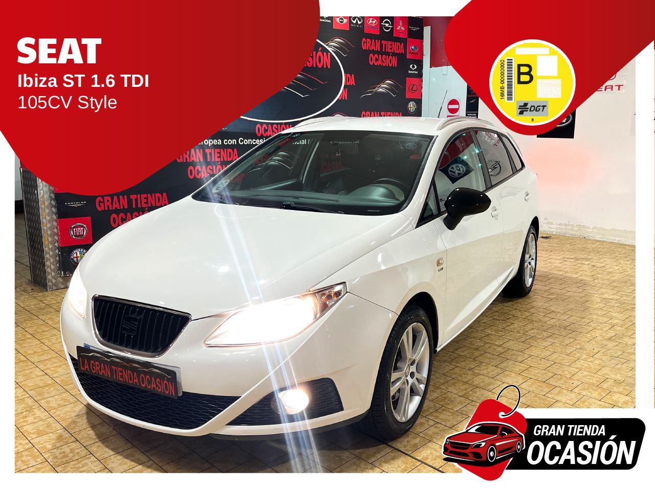 Seat Ibiza ST 1.6 TDI 105cv Style DPF   - Foto 1