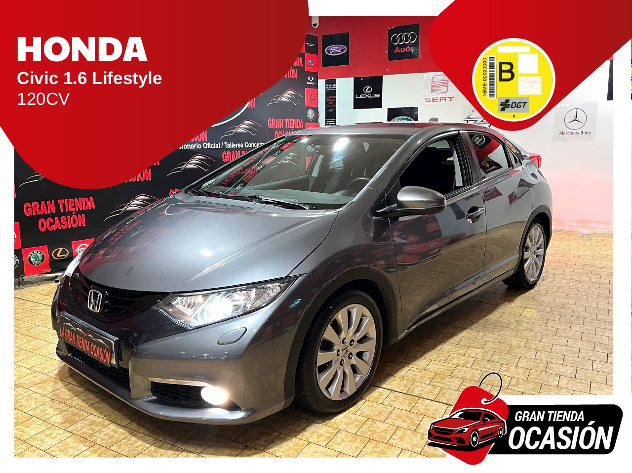 Honda Civic 1.6 iDTEC Lifestyle   - Foto 1