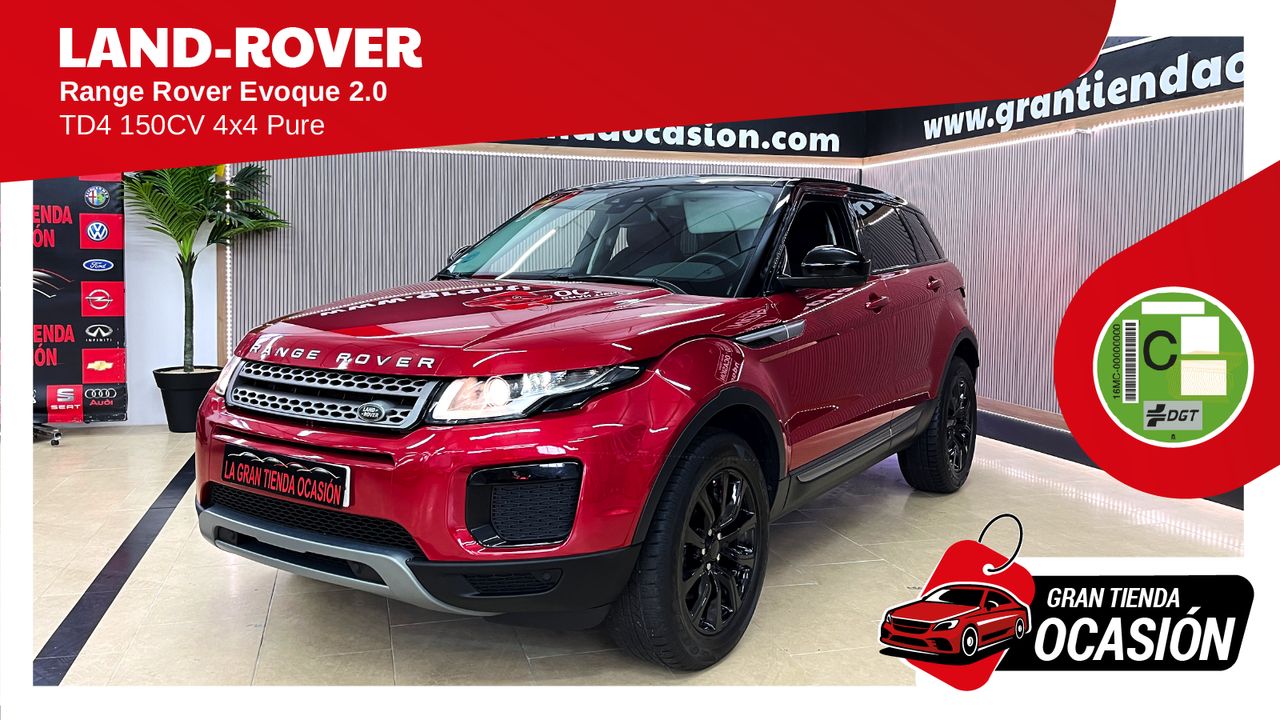 Land-Rover Range Rover Evoque 2.0L TD4 Diesel 110kW 150CV 4x4 Pure   - Foto 1