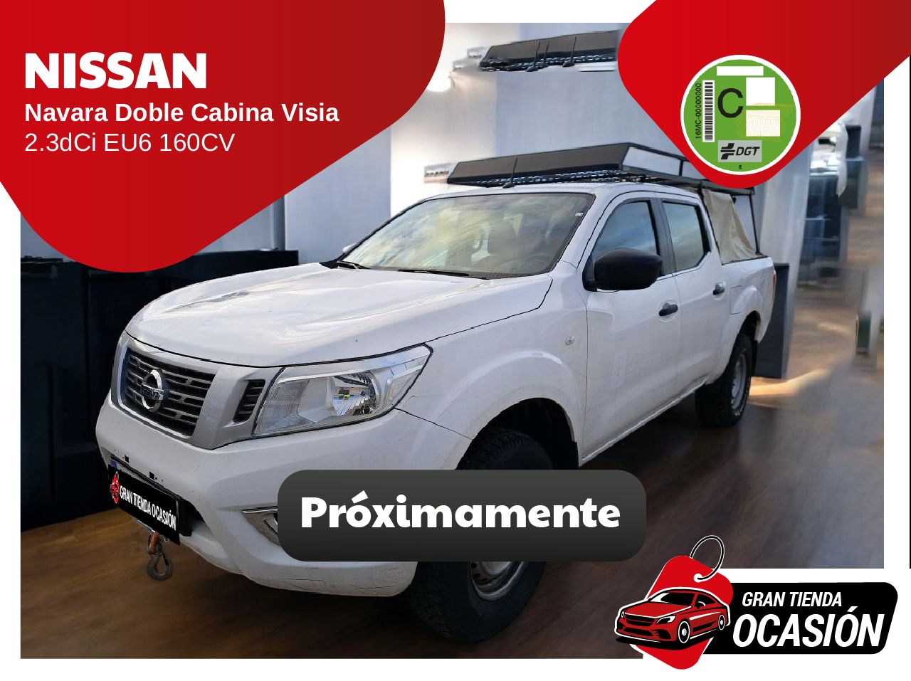 Nissan Navara Doble Cab. 2.3dCi EU6 120kW160CV Visia   - Foto 1