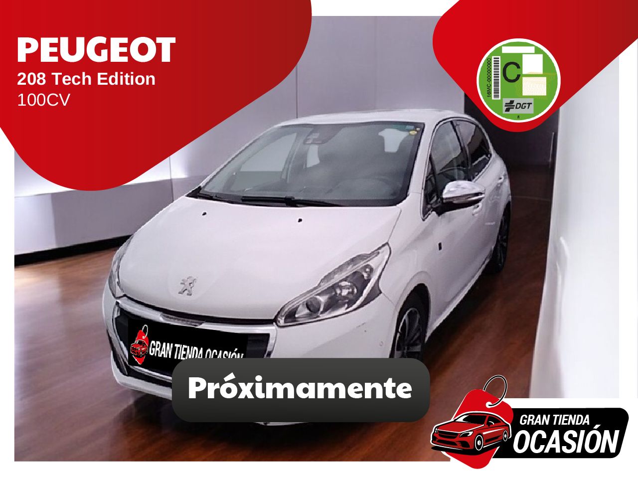 Peugeot 208 5P Tech Edition BlueHDi 73KW 100CV   - Foto 1