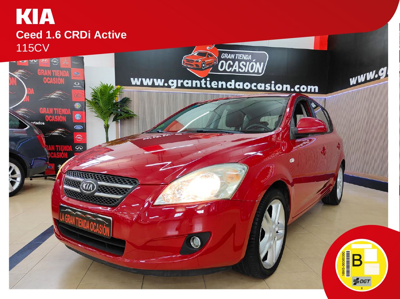 Kia Ceed 1.6 CRDi 115cv Active   - Foto 1