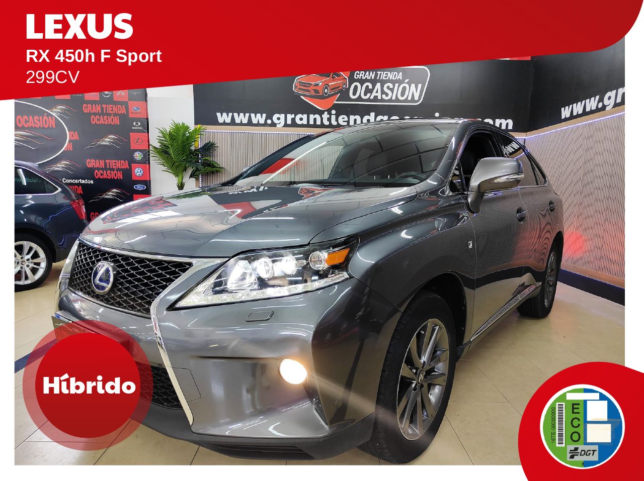 Lexus RX 450h F Sport   - Foto 1