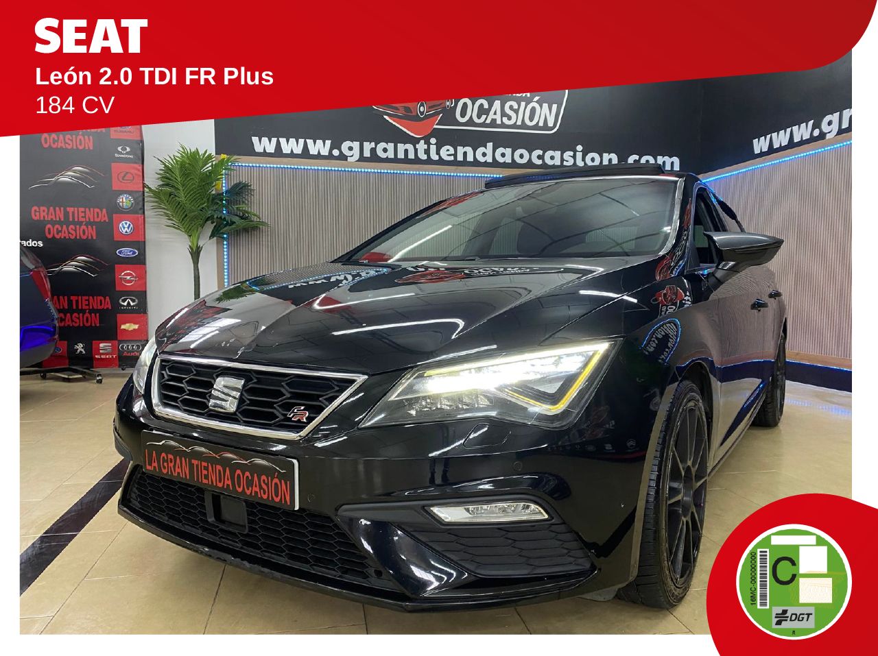 Seat Leon SEAT León 2.0 TDI 135kW 184CV FR Plus   - Foto 1