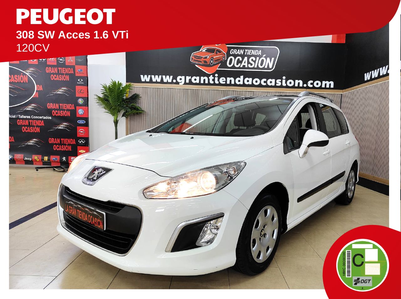 Peugeot 308 SW Access 1.6 VTi 120   - Foto 1