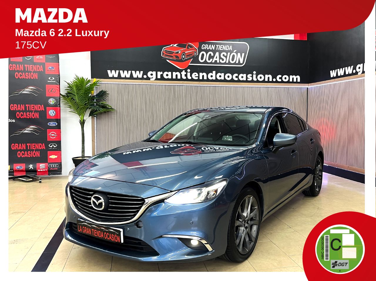 Mazda 6 2.2 DE 175cv Luxury   - Foto 1