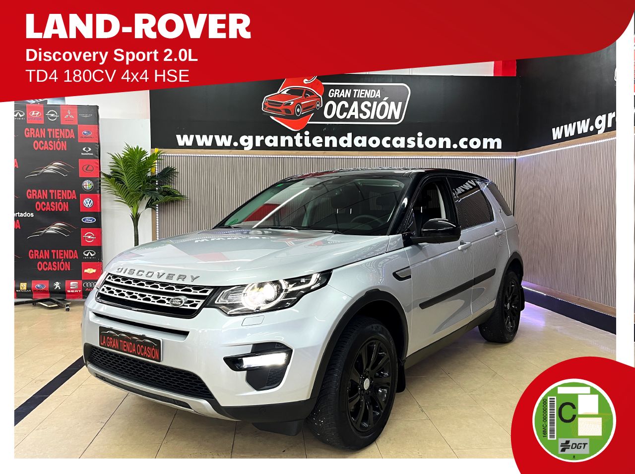 Land-Rover Discovery Sport 2.0L TD4 180CV 4x4 HSE   - Foto 1