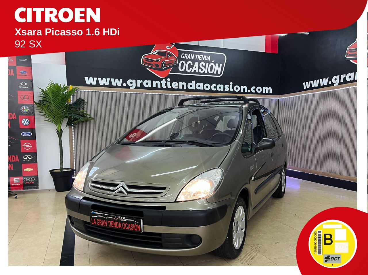 Citroën Xsara Picasso 1.6 HDi 92 SX   - Foto 1
