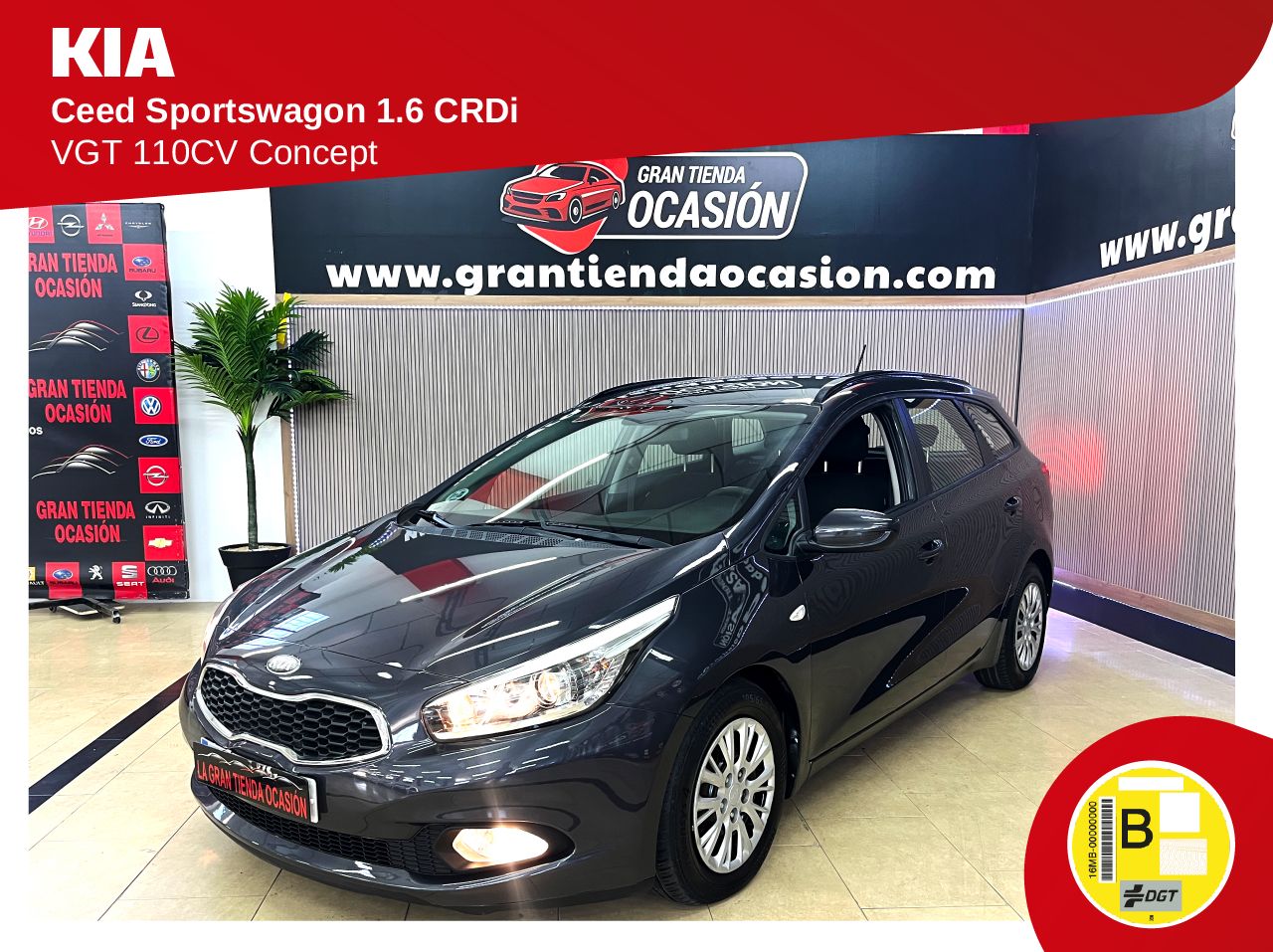 Kia Ceed Sportswagon 1.6 CRDi VGT 110cv Concept   - Foto 1