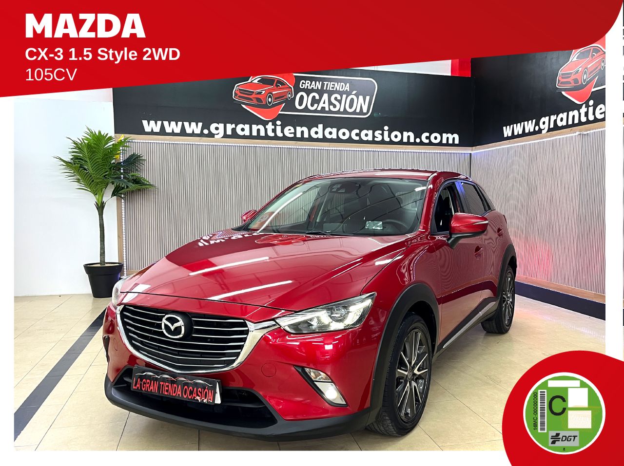 Mazda CX-3 1.5 SKYACTIV DE 77kW Style 2WD   - Foto 1