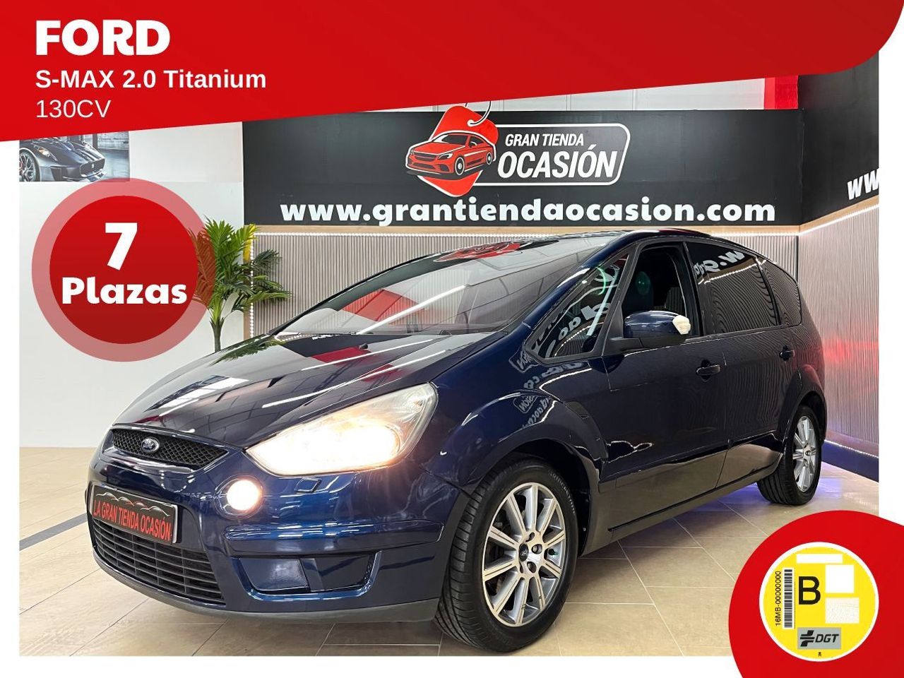 Ford S Max 2.0 TDCi 130cv Titanium Auto   - Foto 1
