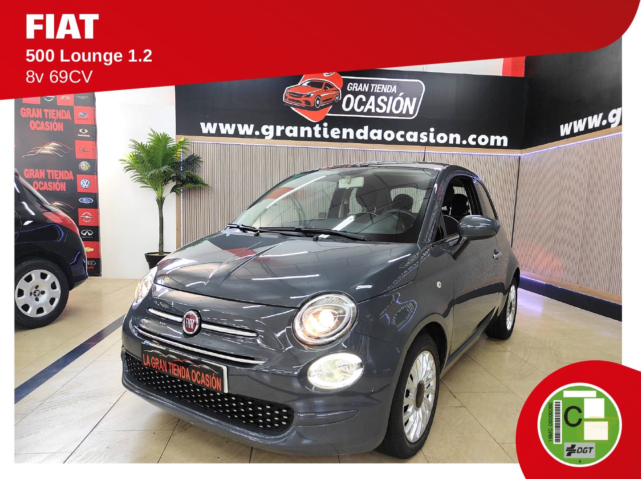 Fiat 500 Lounge 1.2 8v 51KW 69 CV   - Foto 1