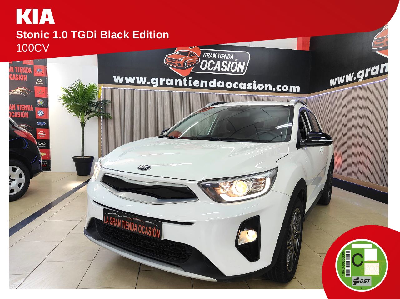 Kia Stonic 1.0 TGDi 74kW 100CV Black Edition   - Foto 1
