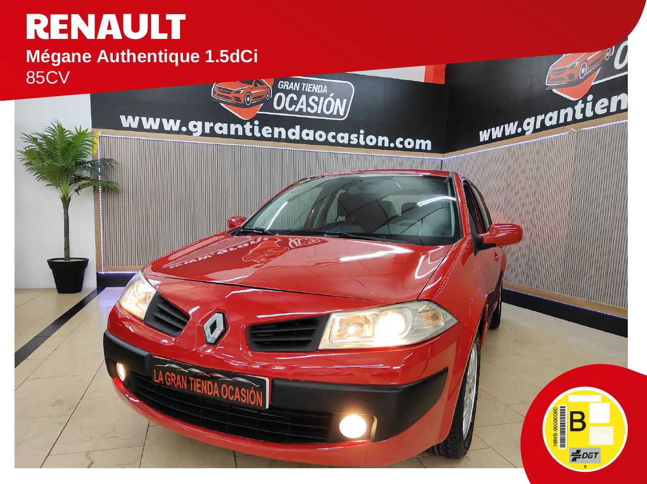 Renault Megane RENAULT Megane Authentique 1.5dCi 85cv   - Foto 1