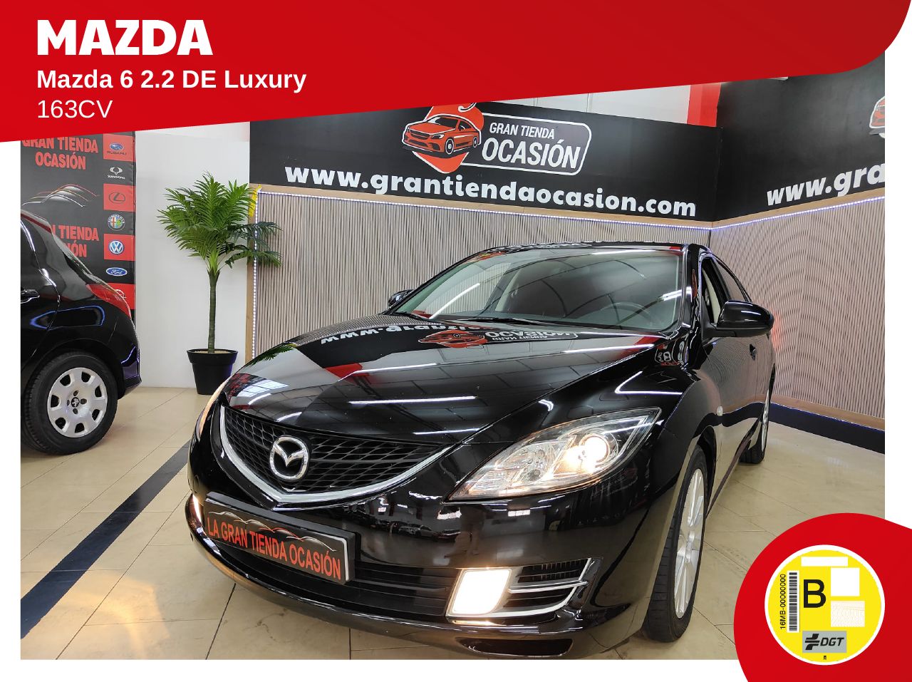 Mazda 6 2.2 DE 163cv Luxury   - Foto 1