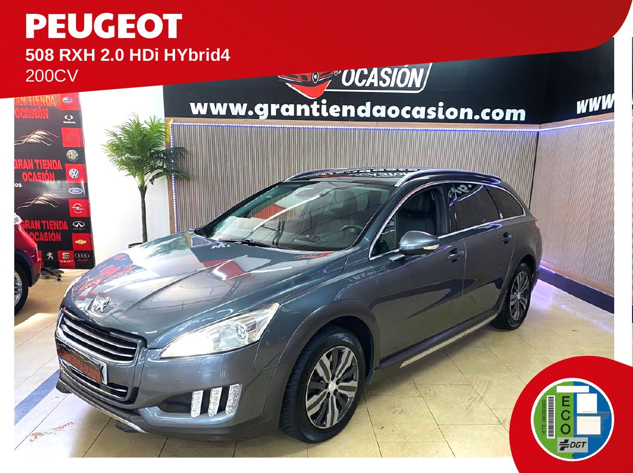 Peugeot 508 RXH 2.0 HDi HYbrid4 147KW 200CV   - Foto 1