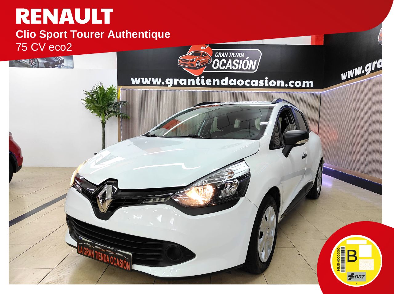 Renault Clio Sport Tourer Authentique dCi 75 eco2   - Foto 1
