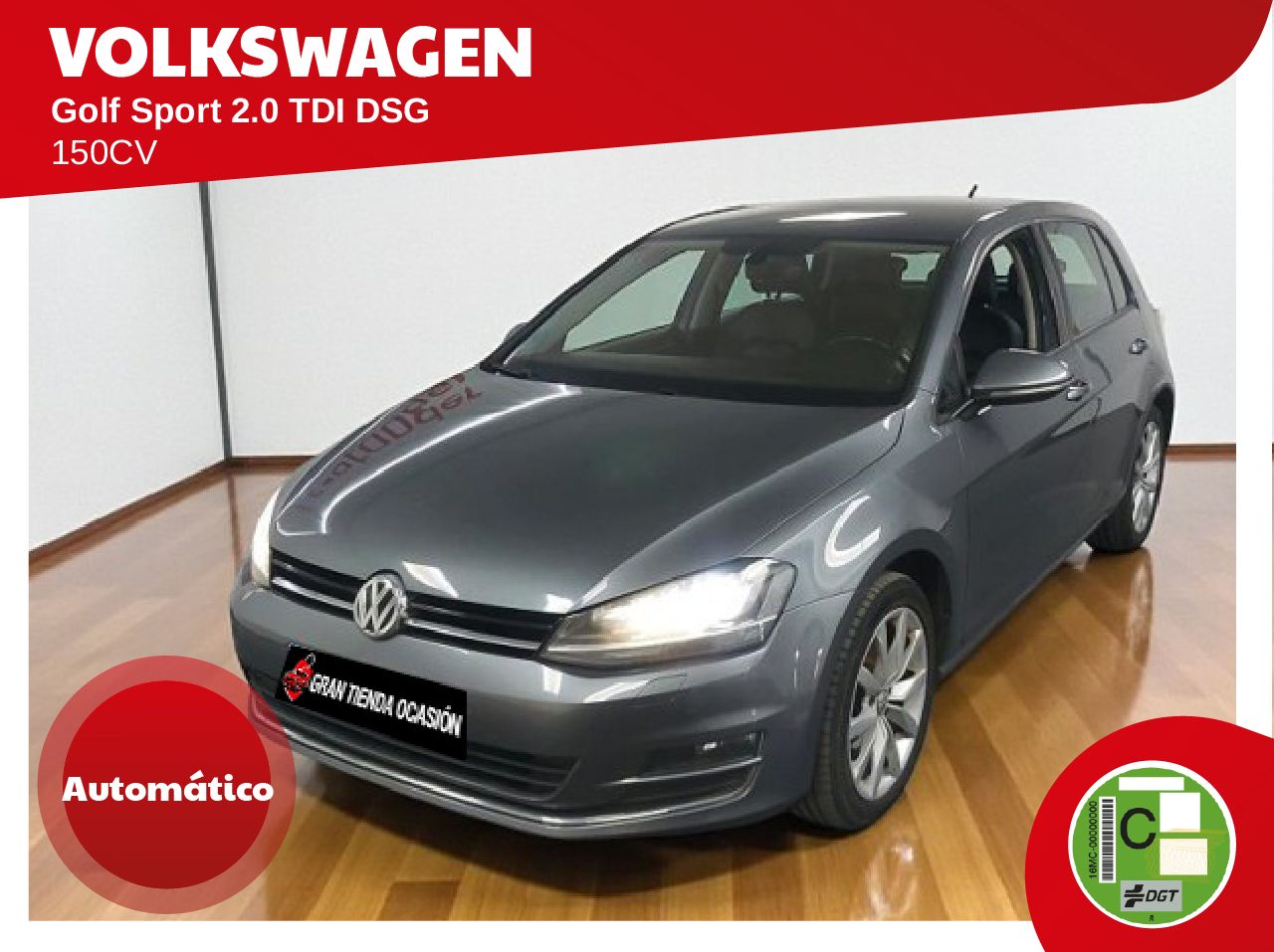 Volkswagen Golf 2.0 TDI 110kW 150CV DSG   - Foto 1