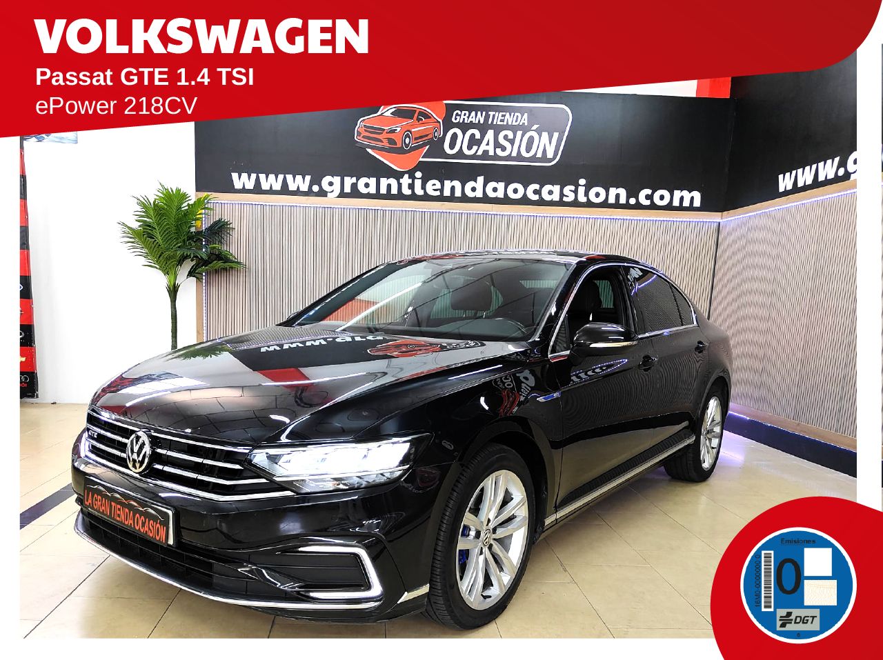 Volkswagen Passat GTE 1.4 TSI ePower 115kW 85kW DSG   - Foto 1