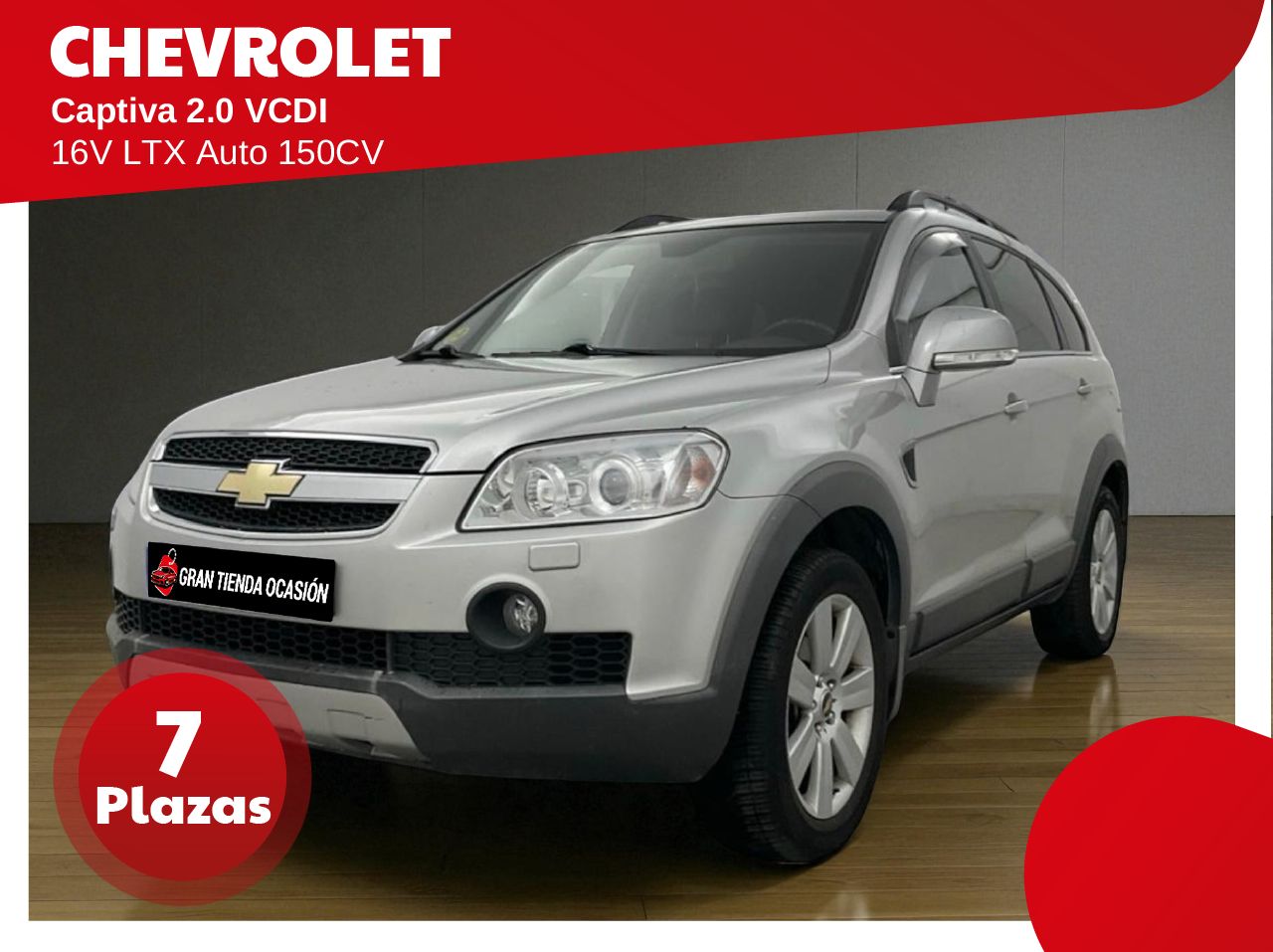 Chevrolet Captiva 2.0 VCDI 16V LTX 7 Plazas Auto   - Foto 1