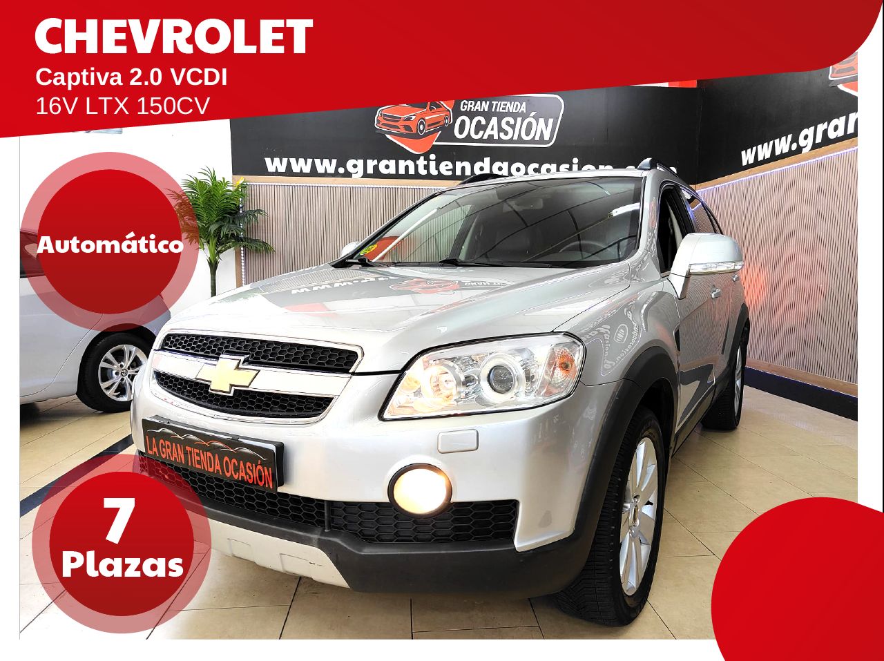 Chevrolet Captiva 2.0 VCDI 16V LTX 7 Plazas Auto   - Foto 1