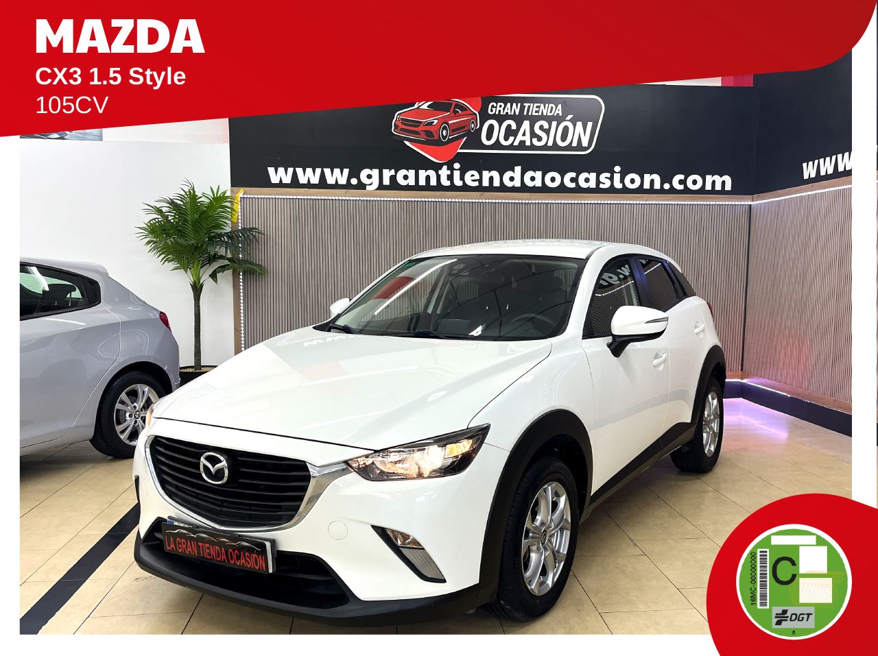 Mazda CX-3 1.5 SKYACTIV DE 77kW Style 2WD   - Foto 1